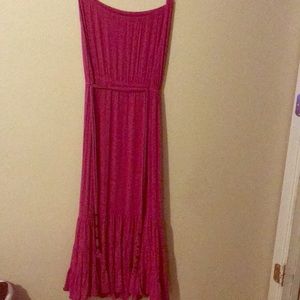 Strapless Summer Dress